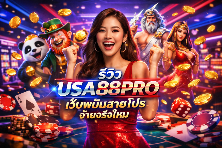 รีวิว USA88PRO เว็บพนันสายโปร จ่ายจริงไหม