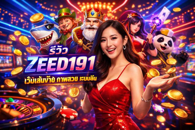 รีวิว ZEED191 เว็บเล่นง่าย ภาพสวย ระบบลื่น